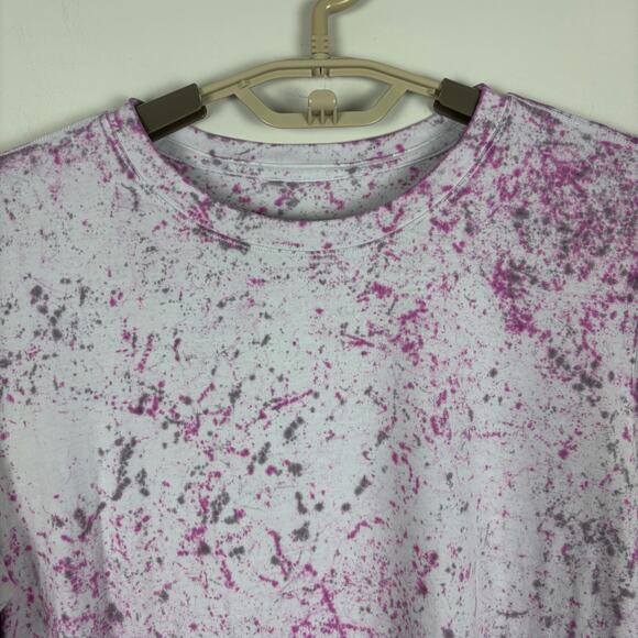 Lululemon Love Long Sleeve Shirt Cirrus Wash Alpine White Lunar Rock Vivid Plum - Picture 4 of 7